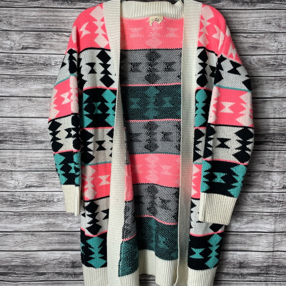 Aztec Coco Love Cardigan Sweater